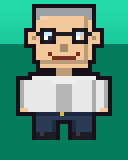 Pixel-Avatar von Dr. Petra (Landärztin) (fiktiv)
