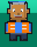 Pixel-Avatar von Frank (Landwirt) (fiktiv)